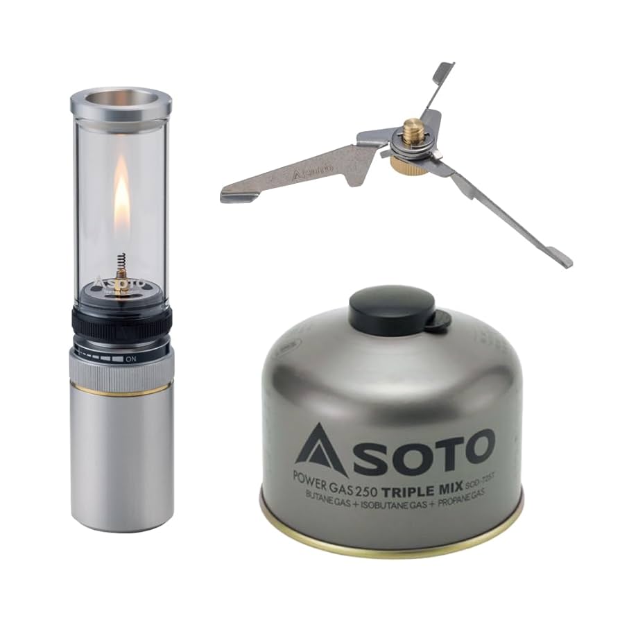 SOTO Hinoto ランタン スタビライザー フィルアダプター ケース付 SOTO